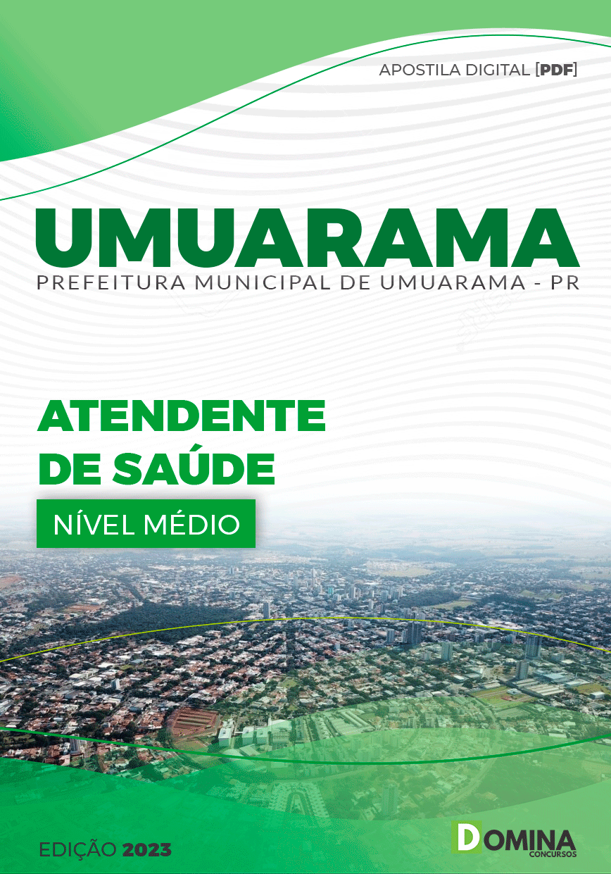 Apostila Digital Pref Umuarama PR 2023 Atendente Saúde