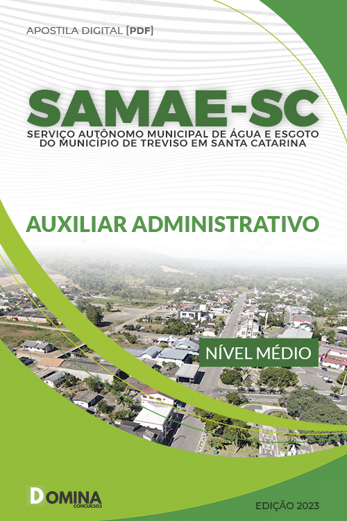 Apostila SAMAE Treviso SC 2023 Auxiliar Administrativo
