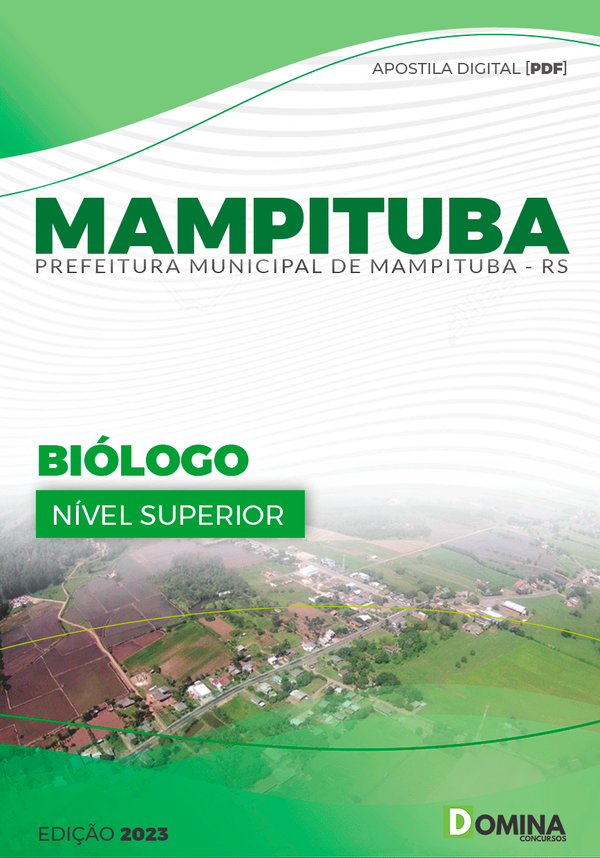 Apostila Concurso Pref Mampituba RS 2023 Biólogo
