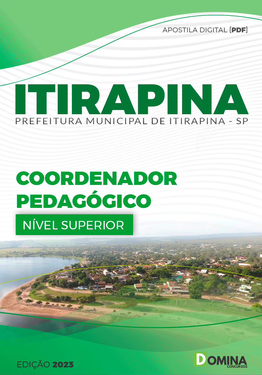 Apostila Concurso Pref Itirapina SP 2023 Coordenador Pedagógico