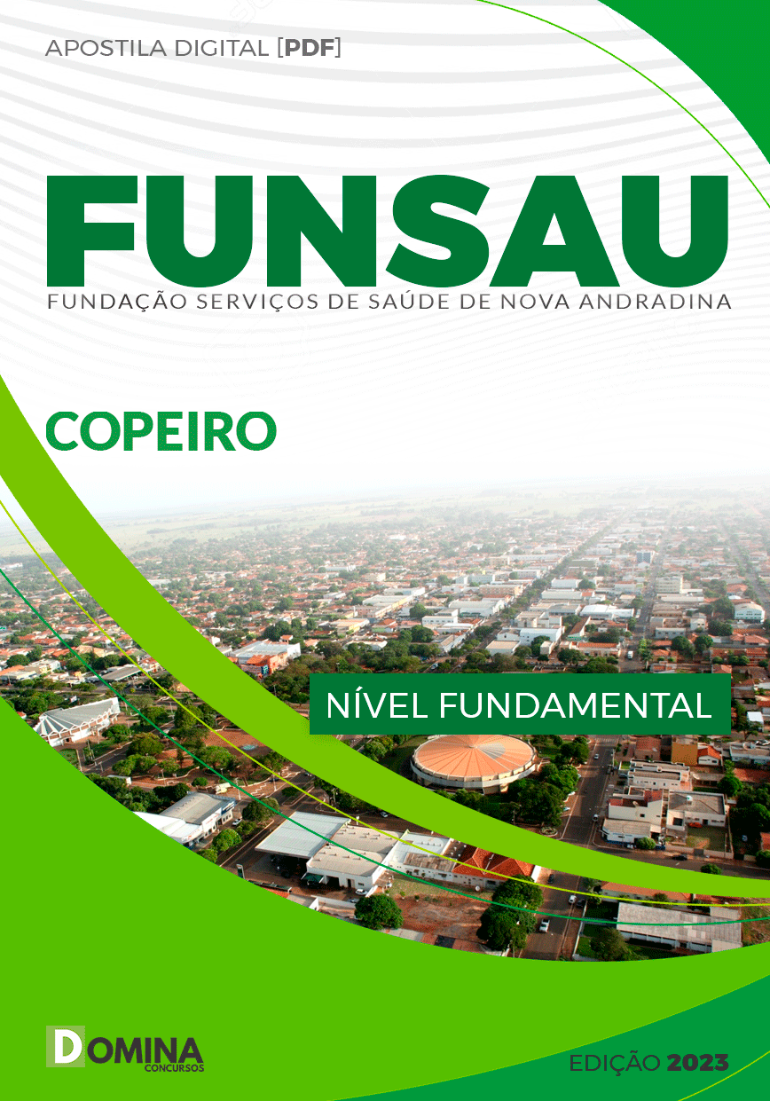 Apostila Funsau Andradina MG 2023 Copeiro