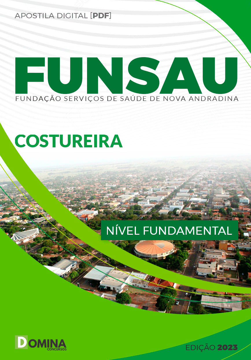 Apostila Funsau Andradina MG 2023 Costureira
