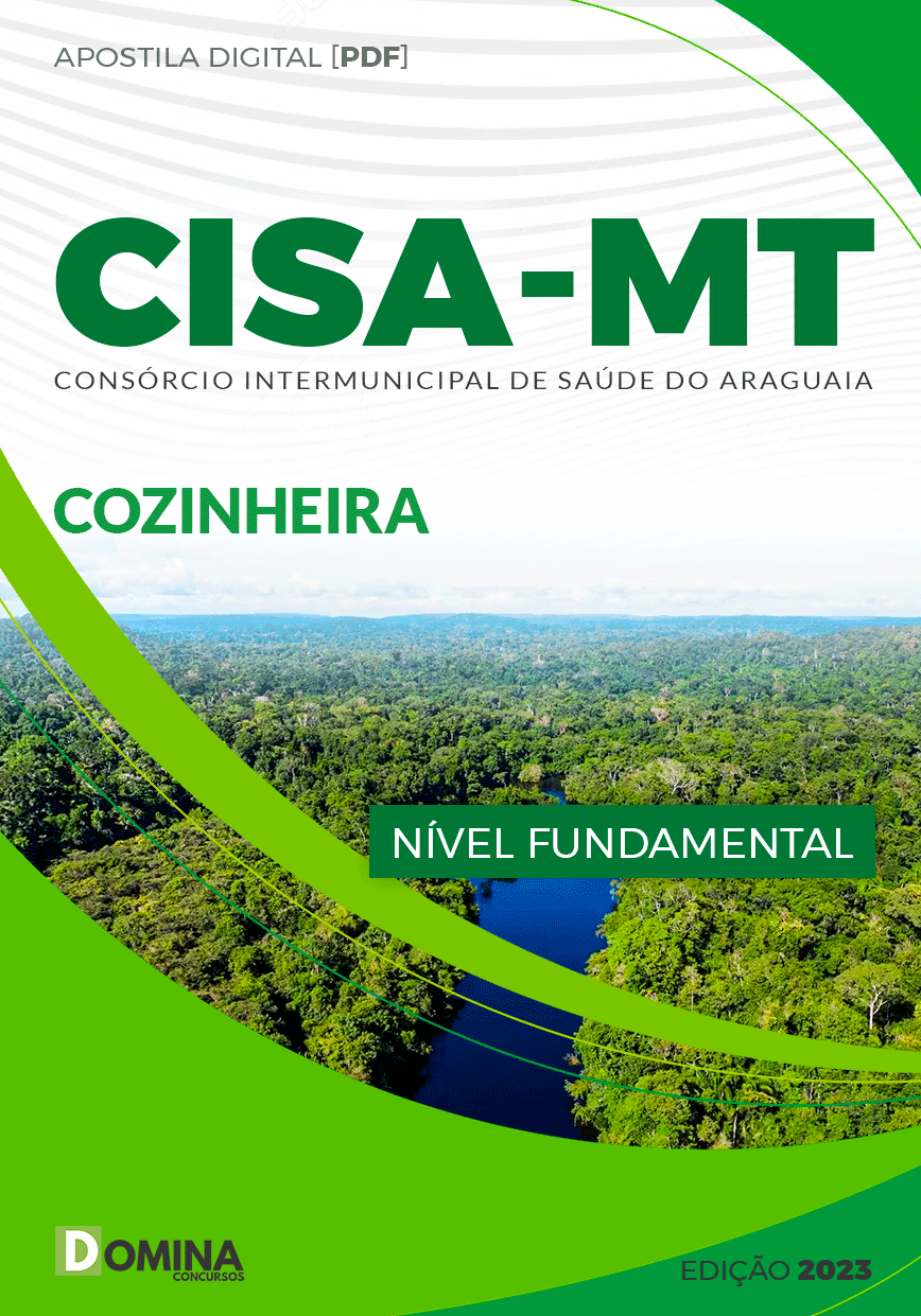Apostila Digital Seletivo CISA MT 2023 Cozinheira
