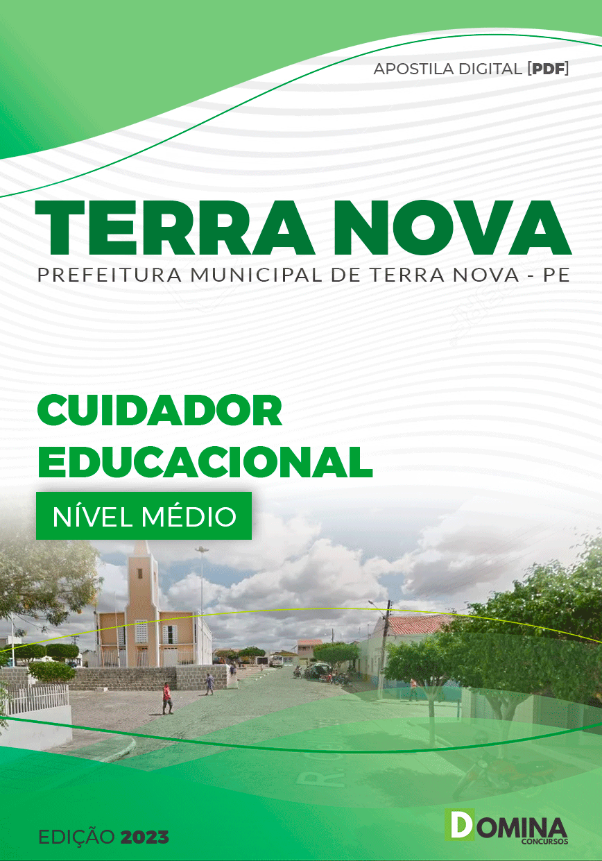 Apostila Digital Pref Terra Nova PE 2023 Cuidador Educacional