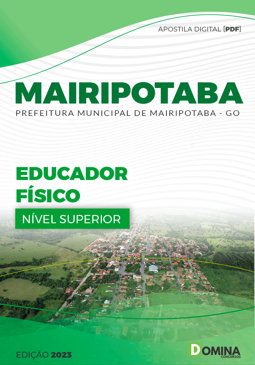 Apostila Pref Mairipotaba GO 2023 Educador Físico