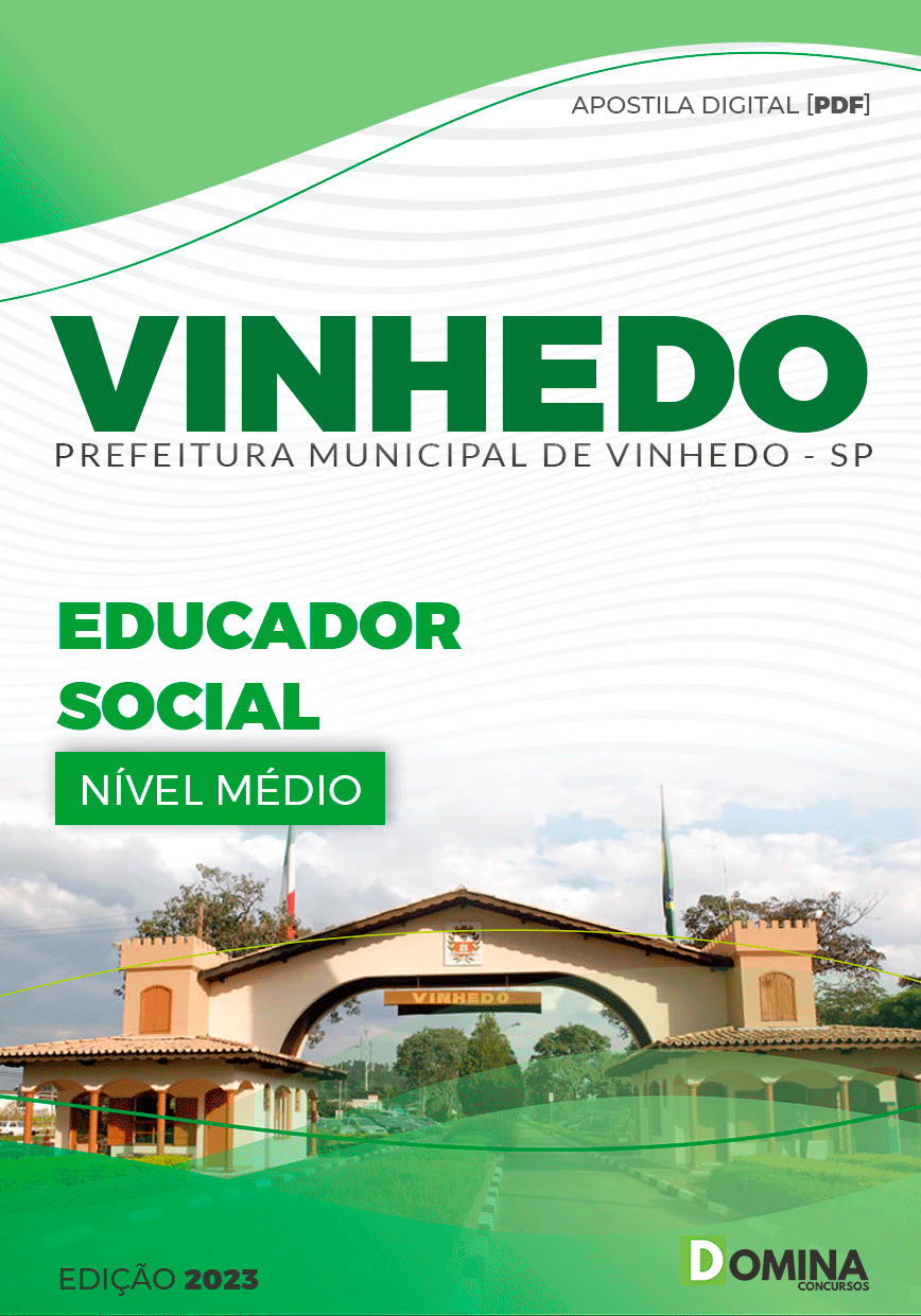 Apostila Concurso Pref Vinhedo SP 2023 Educador Social