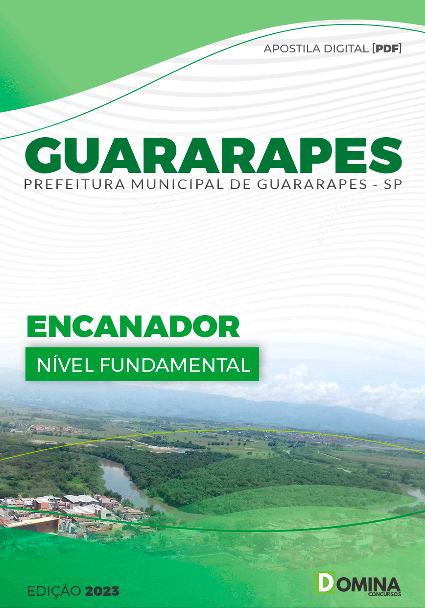 Apostila Digital Pref Guararapes SP 2023 Encanador