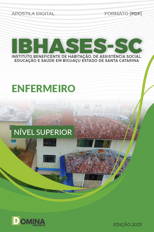 Apostila Processo Seletivo IBHASES SC 2023 Enfermeiro