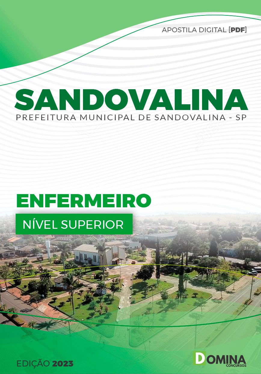 Apostila Digital Pref Sandovalina SP 2023 Enfermeiro