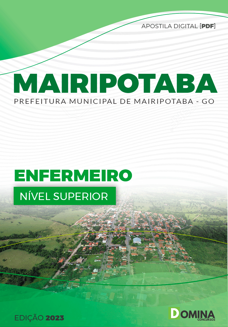 Apostila Digital Pref Mairipotaba GO 2023 Enfermeiro