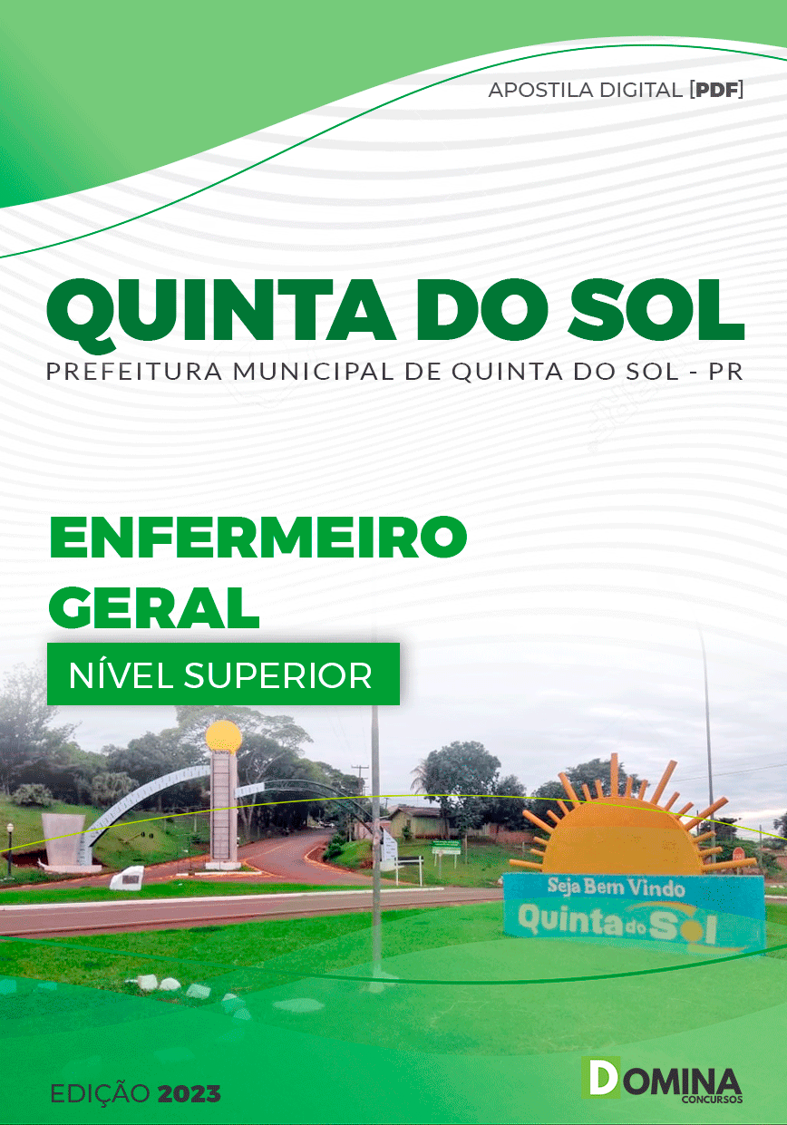 Apostila Pref Quinta do Sol PR 2023 Enfermeiro Geral