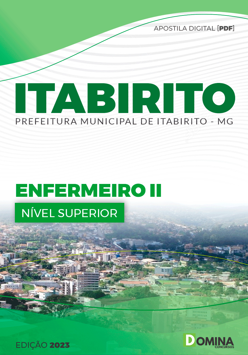 Apostila Concurso Pref Itabirito MG 2023 Enfermeiro II