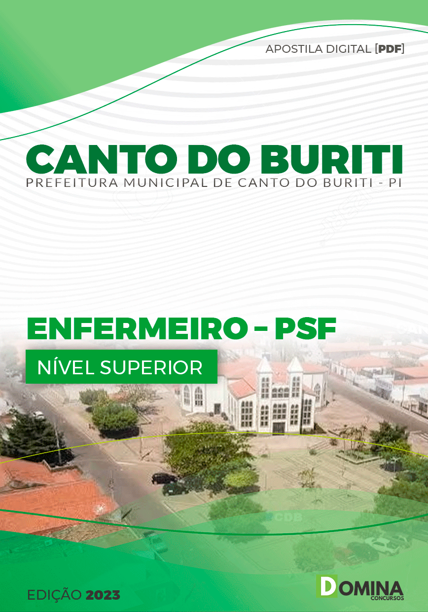 Apostila Digital Pref Canto Buriti PI 2023 PI Enfermeiro