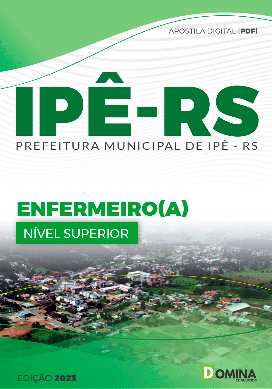 Apostila Digital Concurso Pref Ipê RS 2023 Enfermeiro
