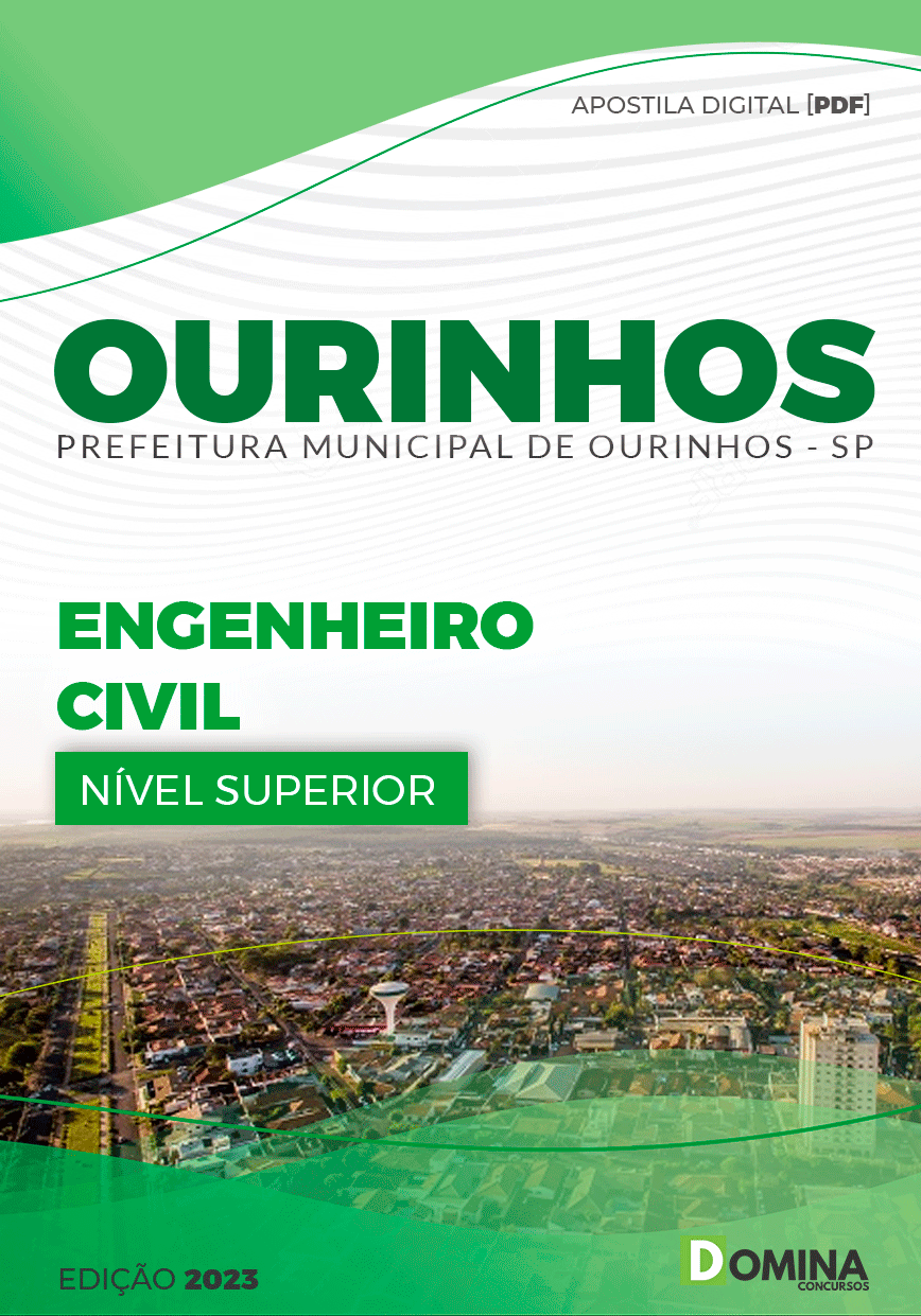 Apostila Concurso Pref Ourinhos SP 2023 Engenheiro Civil