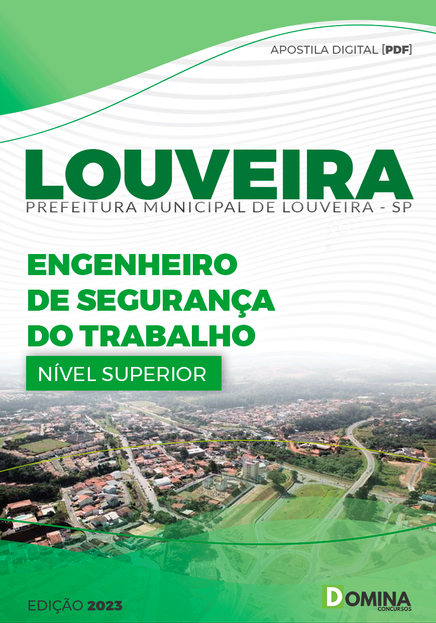 Apostila Pref Louveira SP 2023 Engenheiro Segurança Trabalho