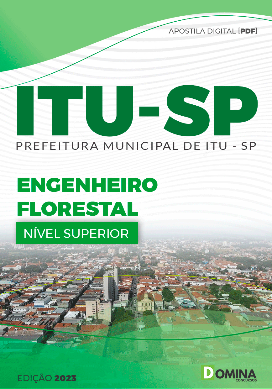 Apostila Concurso Pref Itu SP 2023 Engenheiro Florestal