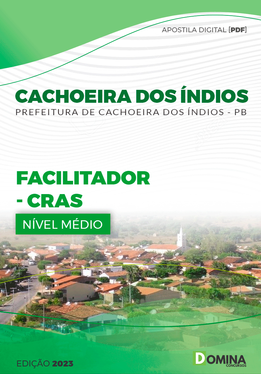 Apostila Pref Cachoeira dos Índios PB 2023 Facilitador CRAS