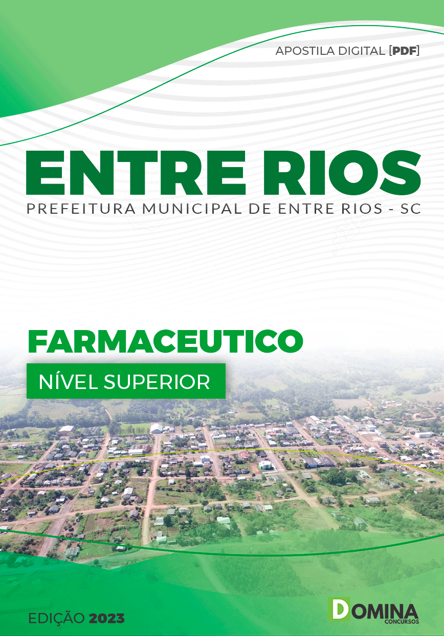Apostila Pref de Entre Rios SC 2023 Farmacêutico