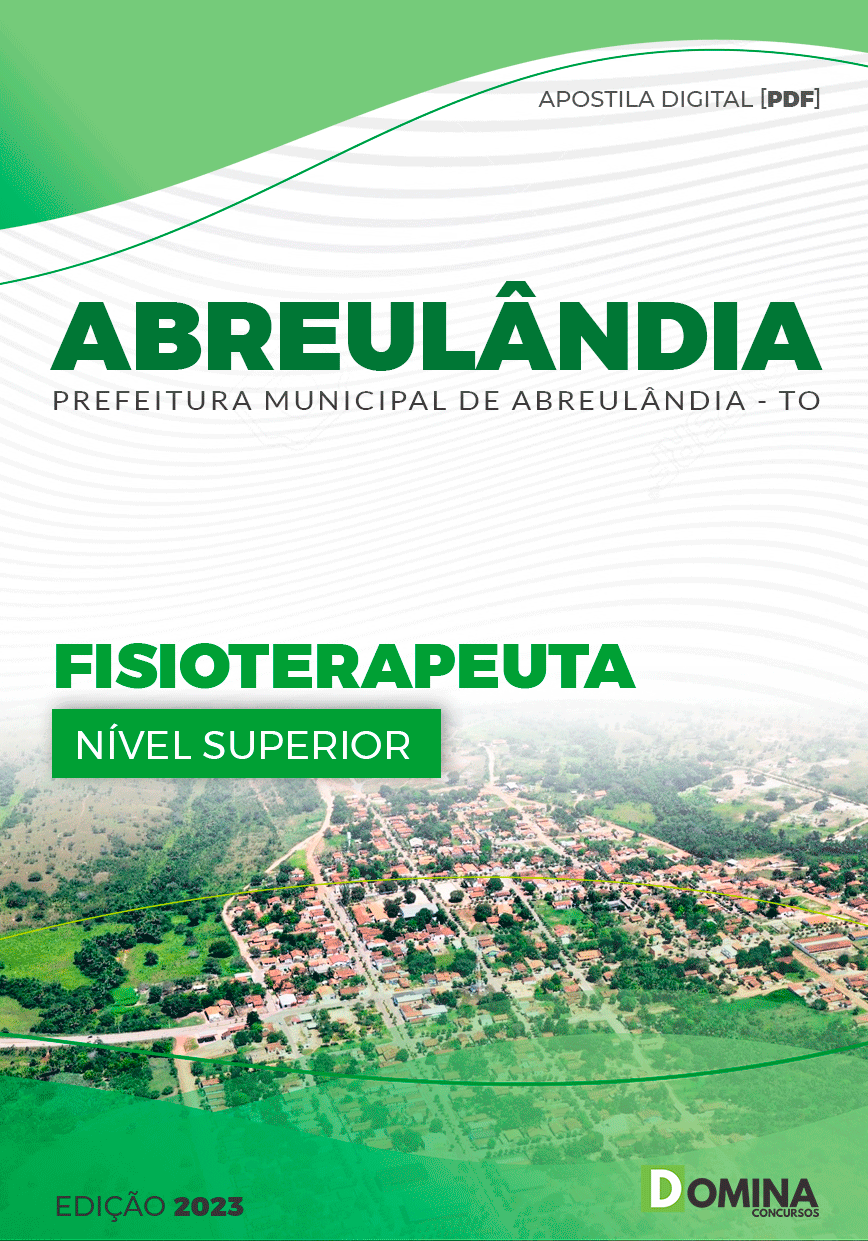 Apostila Pref Abreulândia TO 2023 Fisioterapeuta
