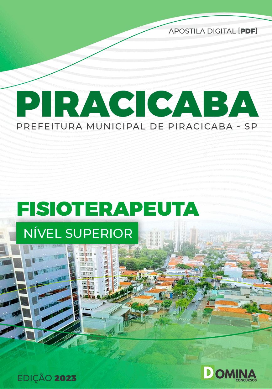 Apostila Concurso Pref Piracicaba SP 2023 Fisioterapeuta