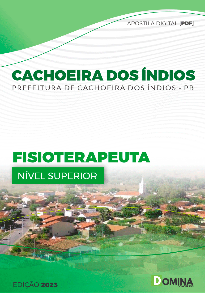 Apostila Pref Cachoeira dos Índios PB 2023 Fisioterapeuta