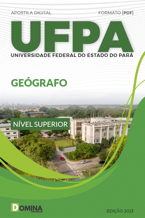 Apostila Digital Concurso UFPA 2023 Geógrafo