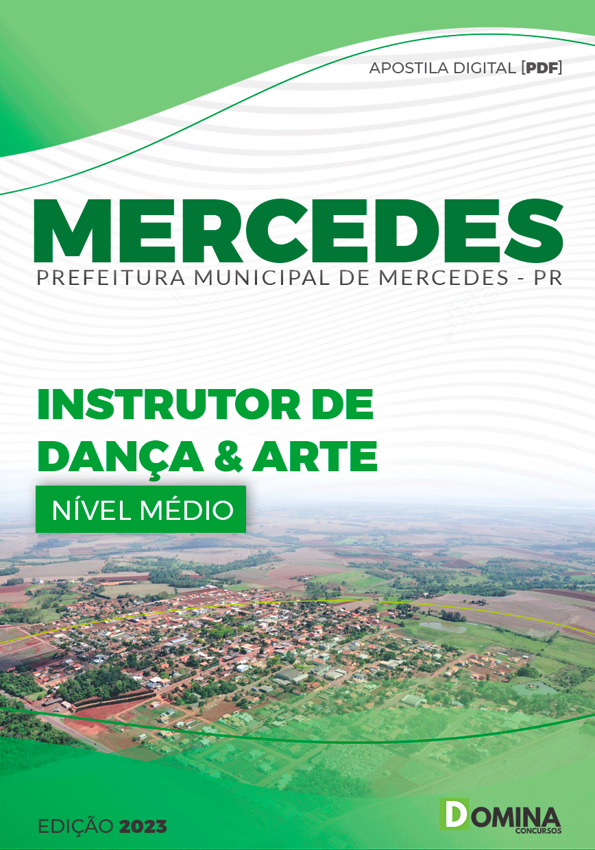 Apostila Digital Pref Mercedes PR 2023 Instrutor Dança Arte