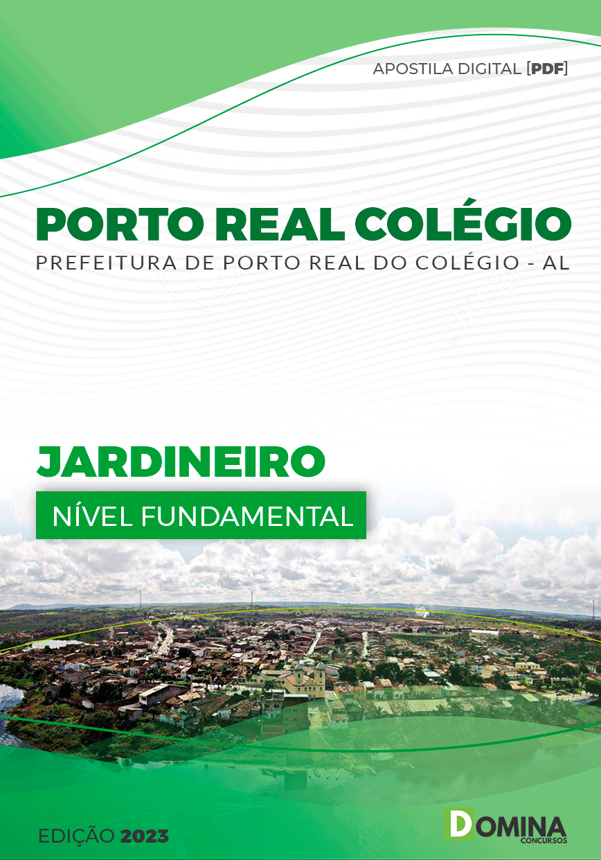 Apostila Pref Porto Real do Colégio AL 2023 Jardineiro