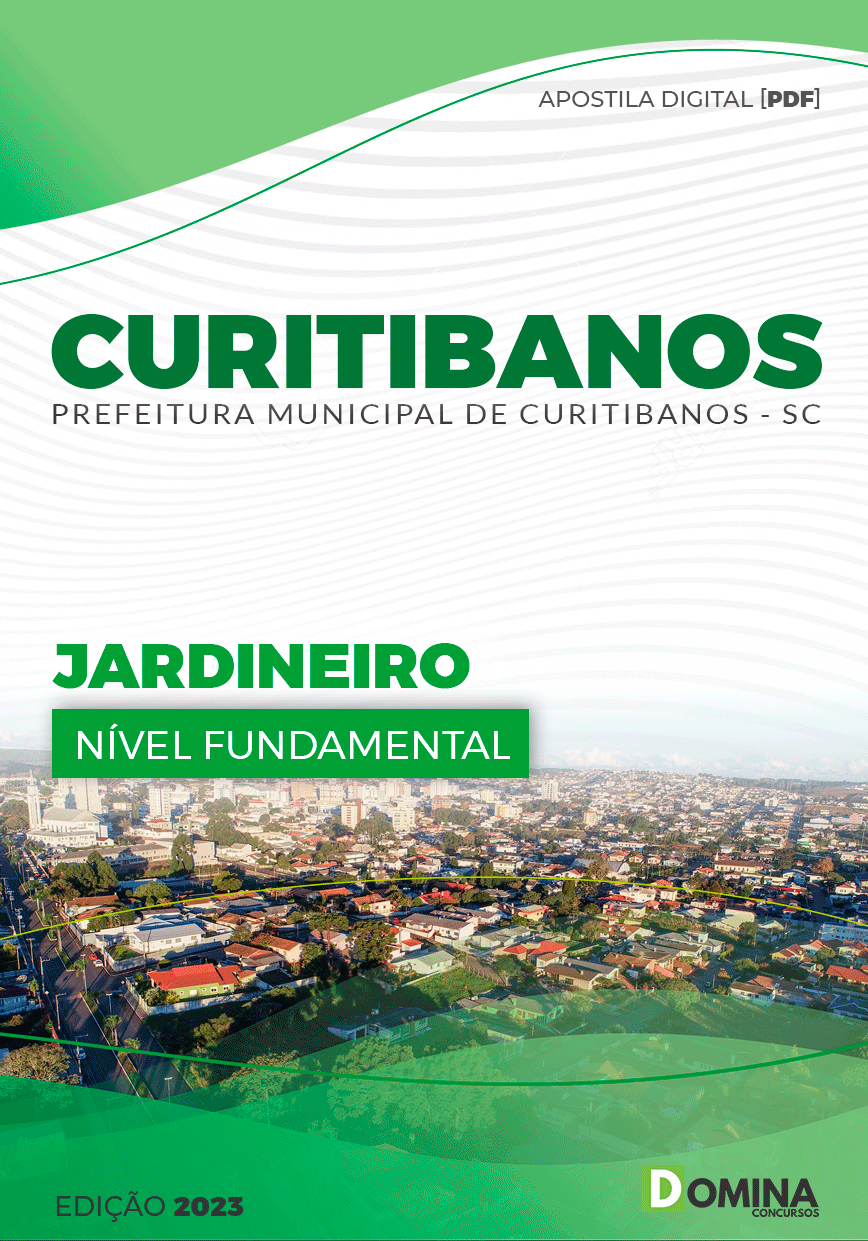 Apostila Concurso Pref Curitibanos SC 2023 Jardineiro