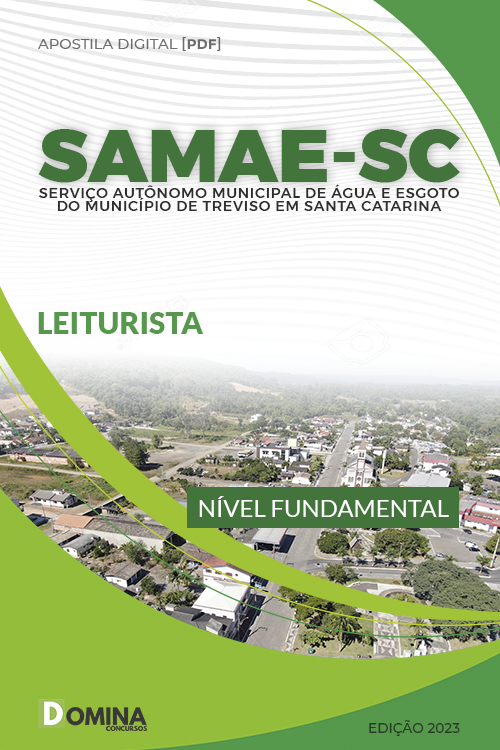 Apostila Concurso SAMAE Treviso SC 2023 Leiturista