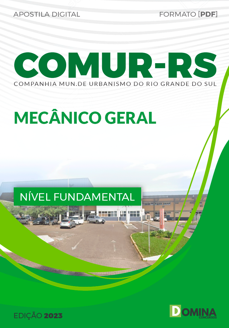 Apostila Concurso COMUR RS 2023 Mecânico Geral