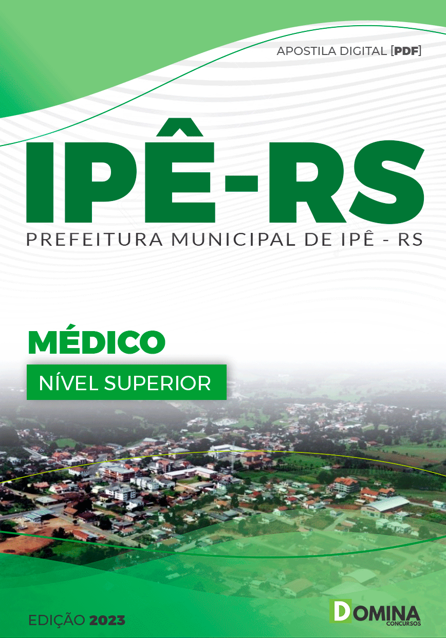 Apostila Digital Concurso Pref Ipê RS 2023 Médico
