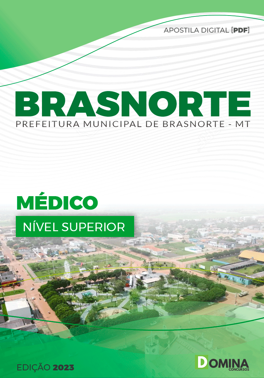 Apostila Concurso Pref Brasnorte MT 2023 Médico
