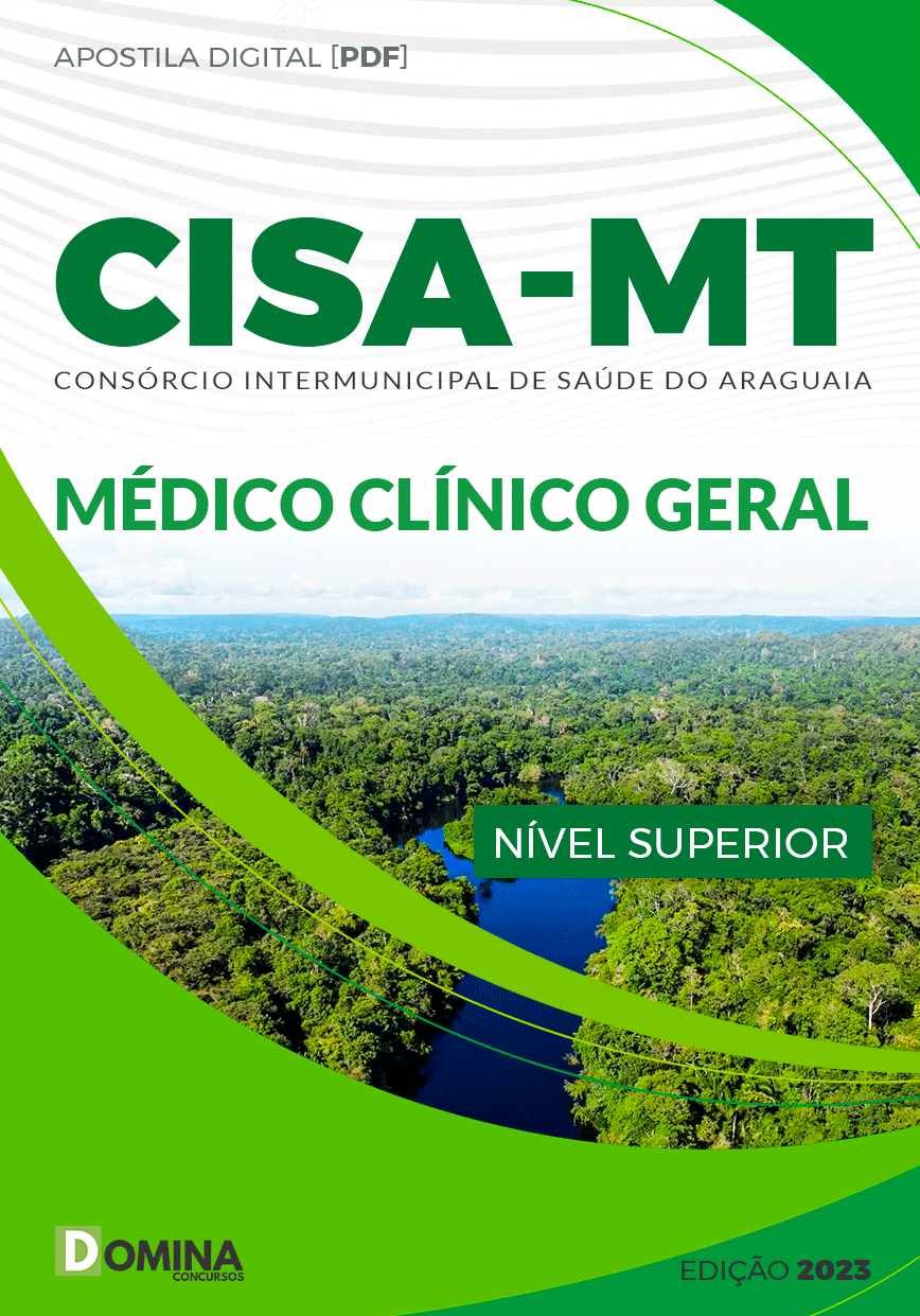Apostila Digital Seletivo CISA MT 2023 Médico Clínico Geral