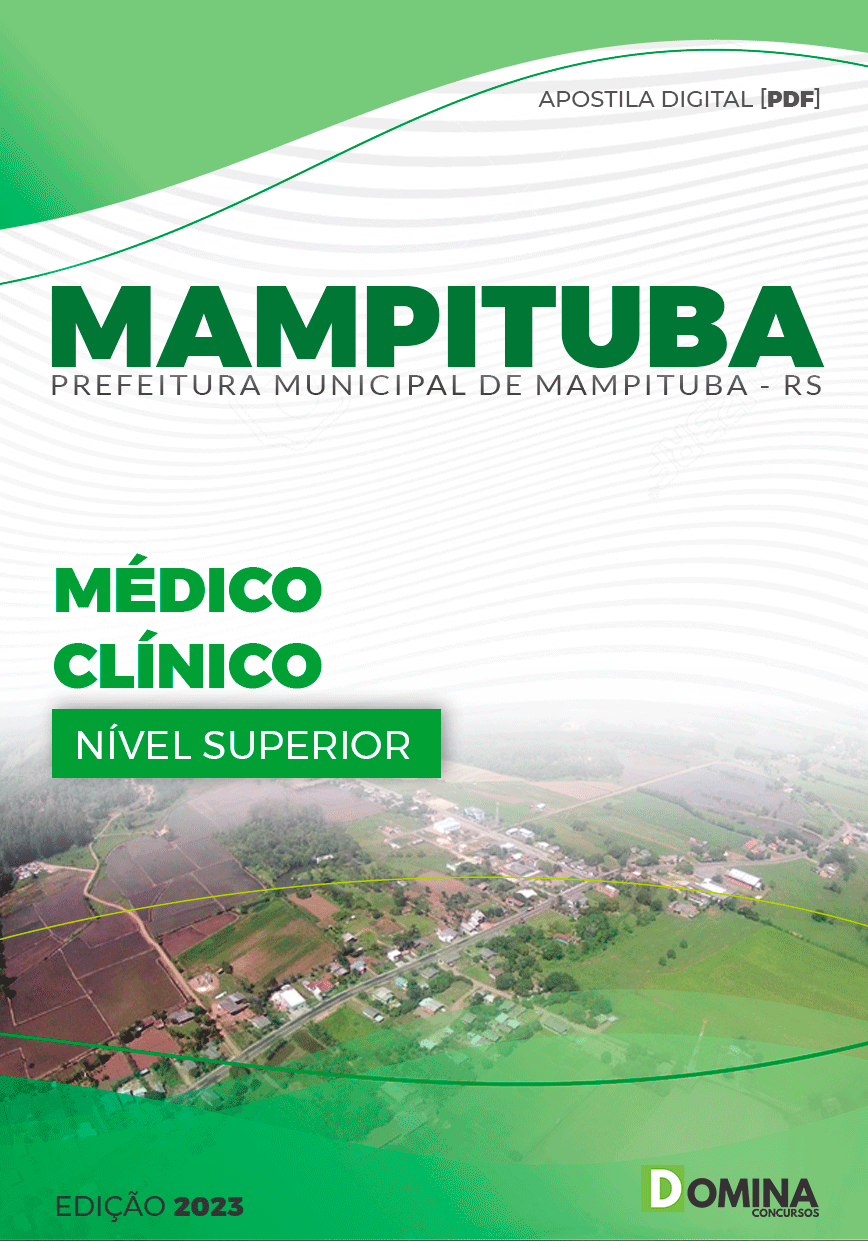 Apostila Concurso Pref Mampituba RS 2023 Médico Clínico