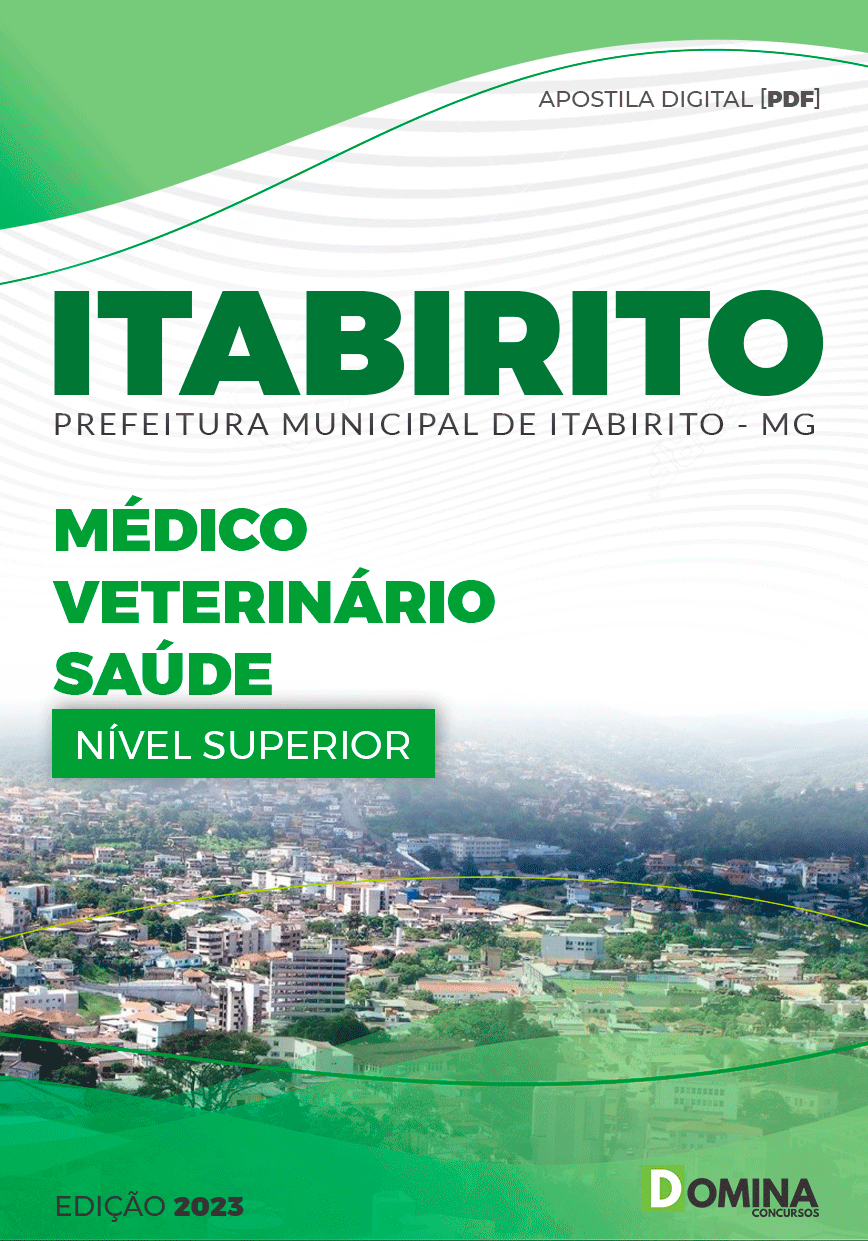 Apostila Pref Itabirito MG 2023 Médico Veterinário Saúde