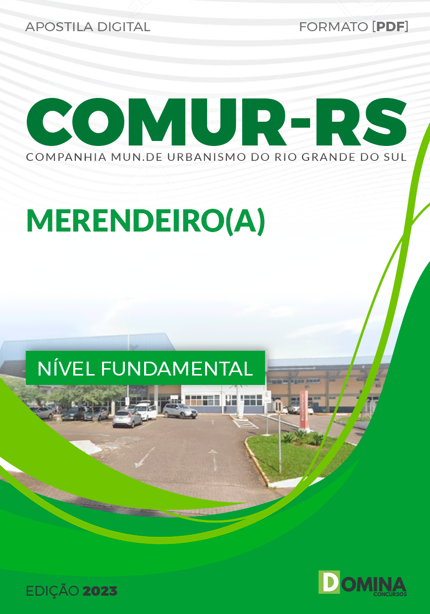Apostila Concurso COMUR RS 2023 Merendeiro
