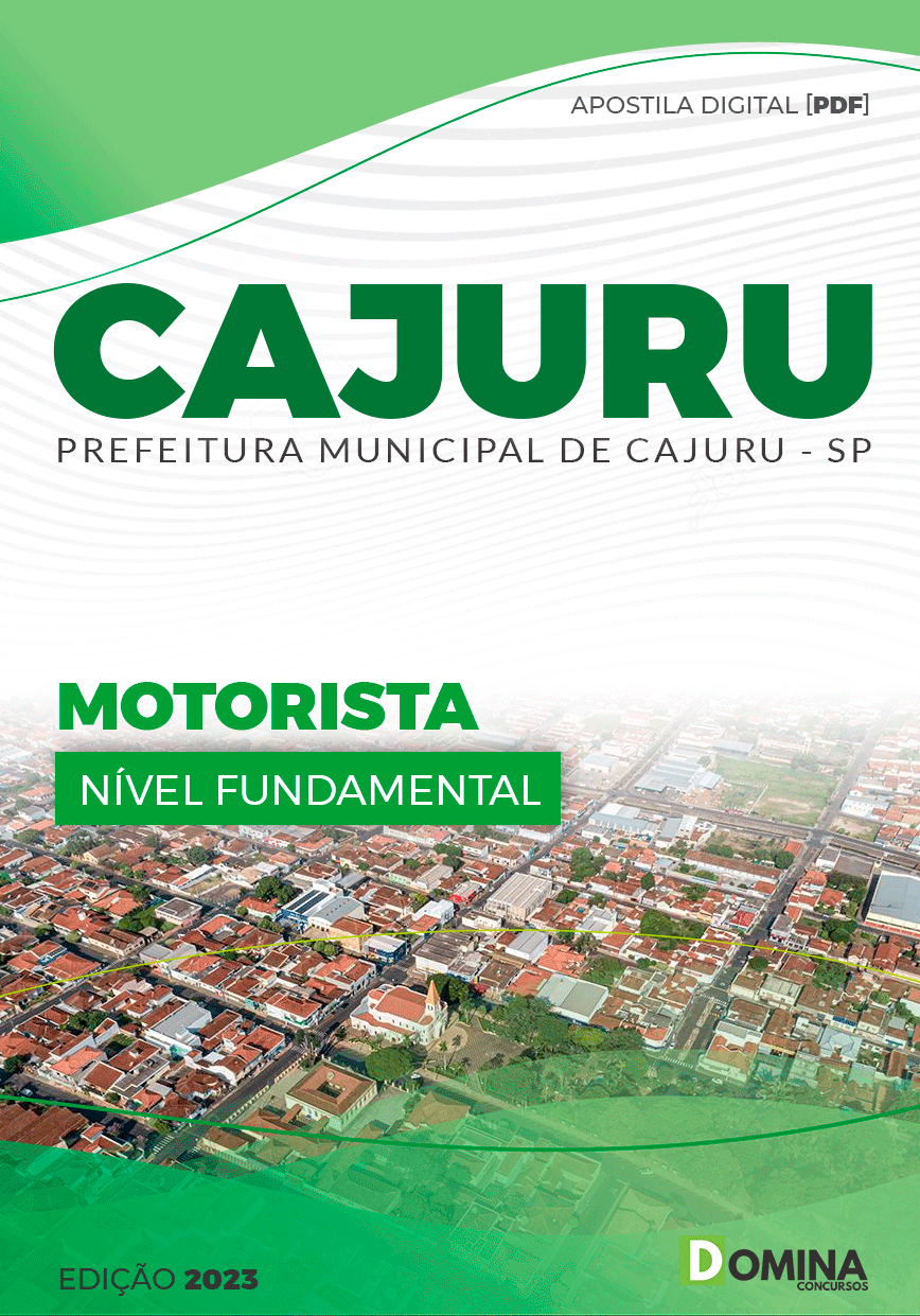 Apostila Concurso Pref Cajuru SP 2023 Motorista