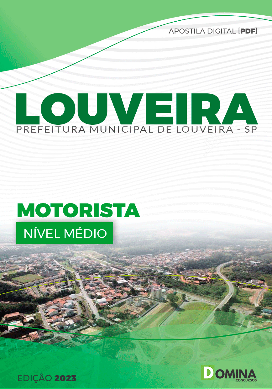 Apostila Concurso Pref Louveira SP 2023 Motorista
