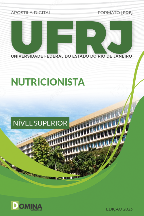 Apostila Digital Concurso UFRJ 2023 Nutricionista