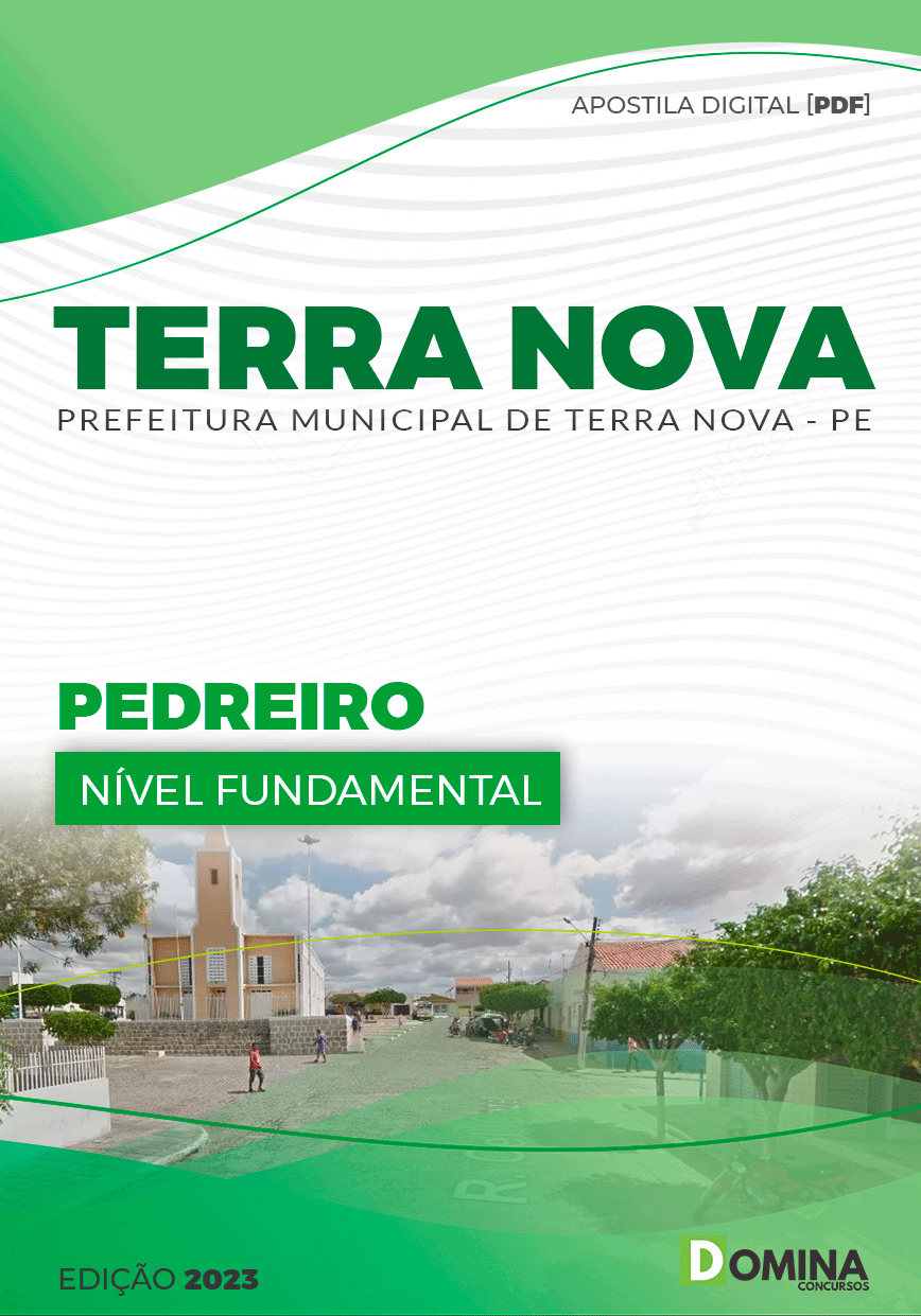 Apostila Concurso Pref Terra Nova PE 2023 Pedreiro