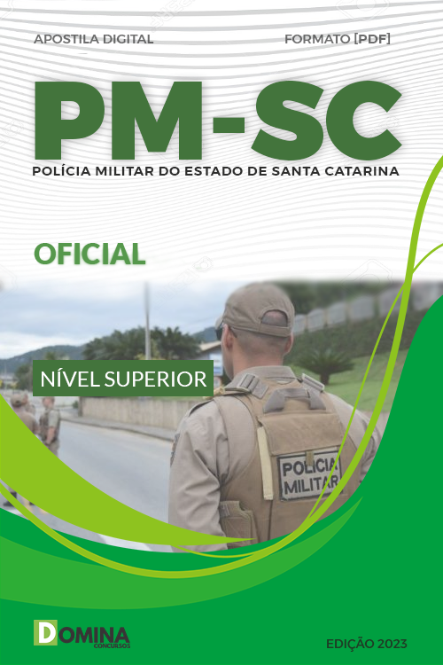 Apostila Concurso PM SC 2023 Oficial