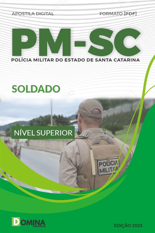 Apostila Concurso PM SC 2023 Soldado