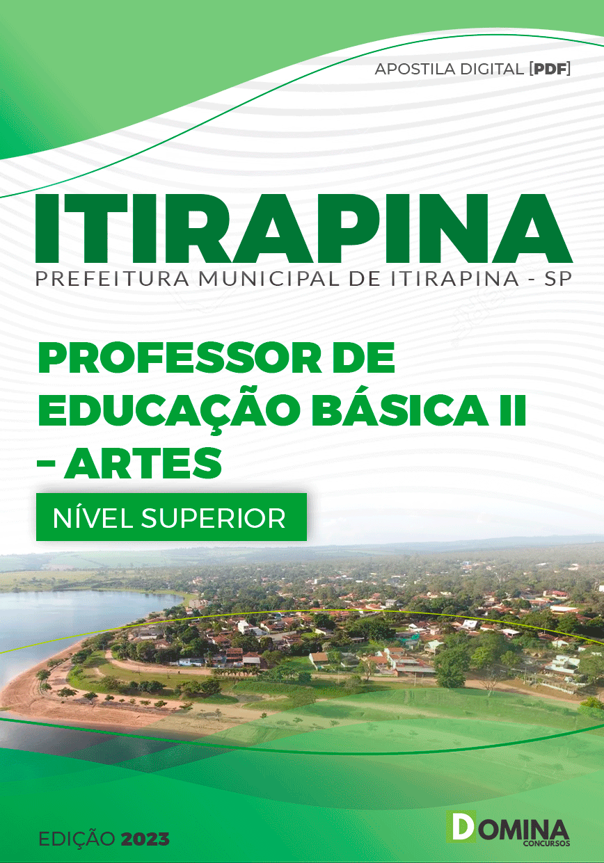 Apostila Concurso Pref Itirapina SP 2023 Prof. Ed. Básica II Artes