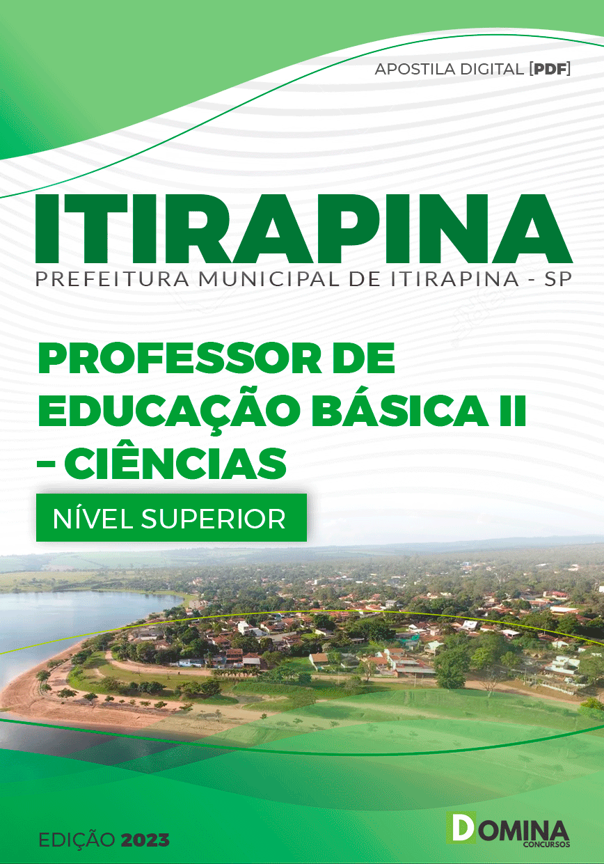 Apostila Concurso Pref Itirapina SP 2023 Prof. Ed. Básica II Ciências