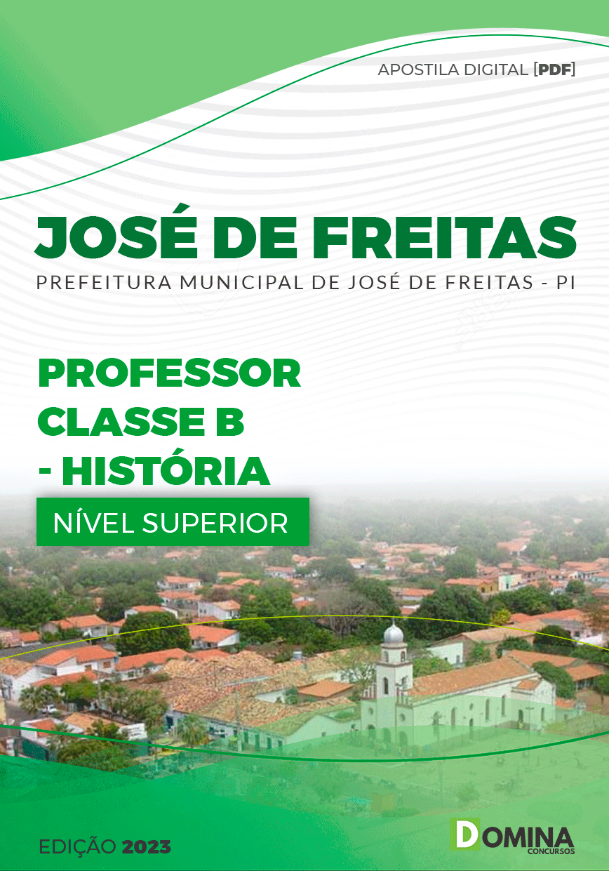 Apostila Pref José de Freitas PI 2023 Professor B História