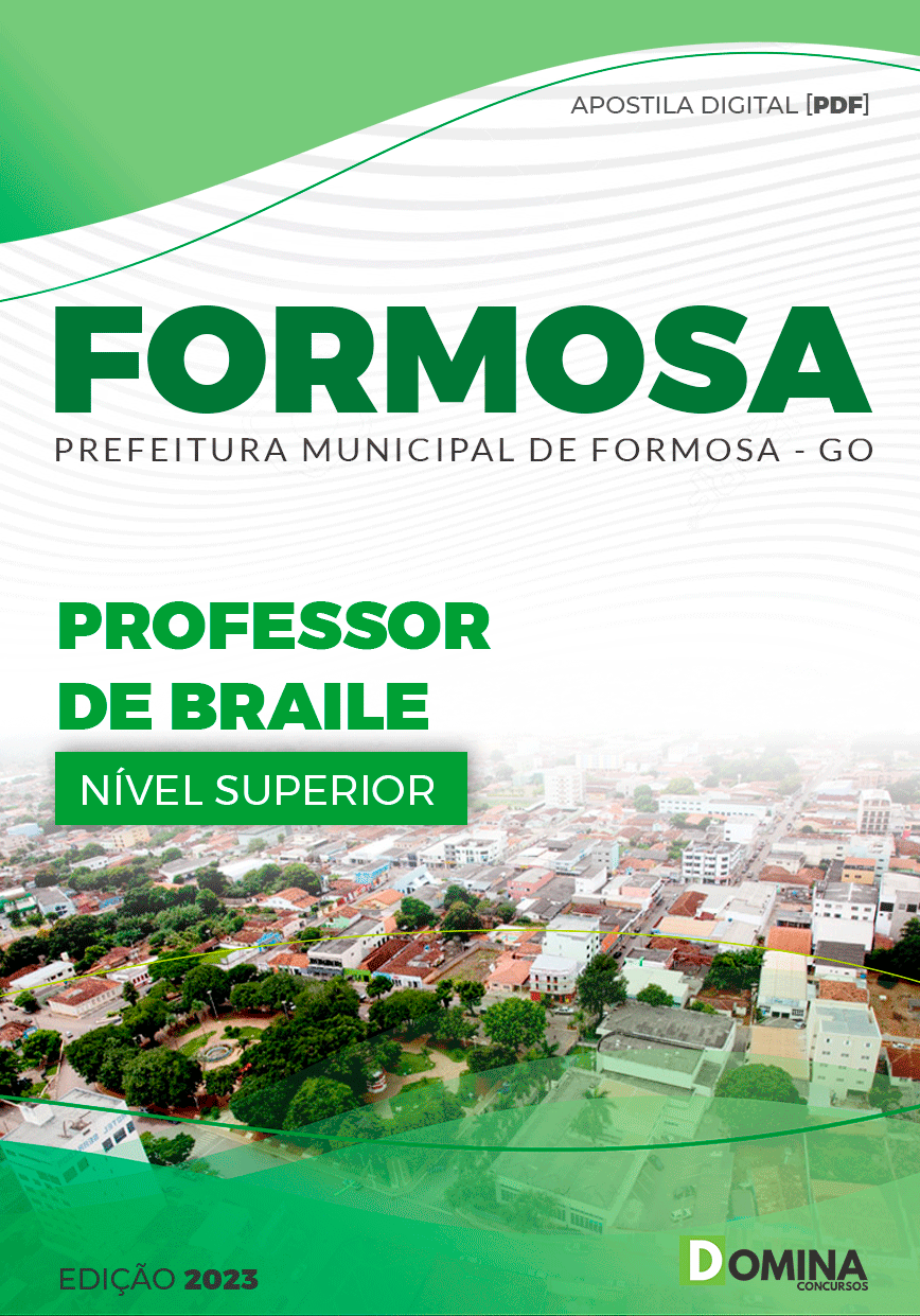 Apostila Pref Formosa GO 2023 Professor Braile