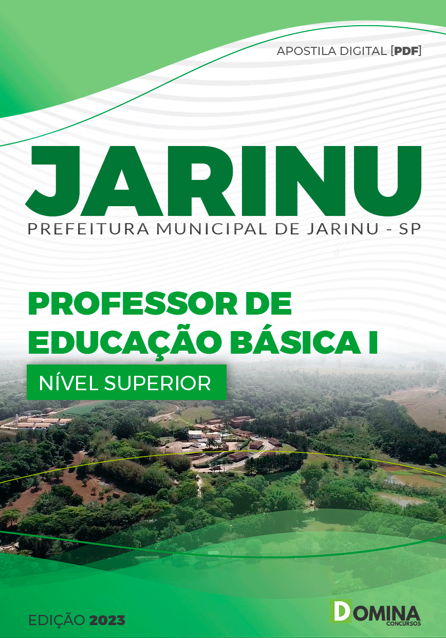 Apostila Pref Jarinu SP 2023 Professor Educação Básica I