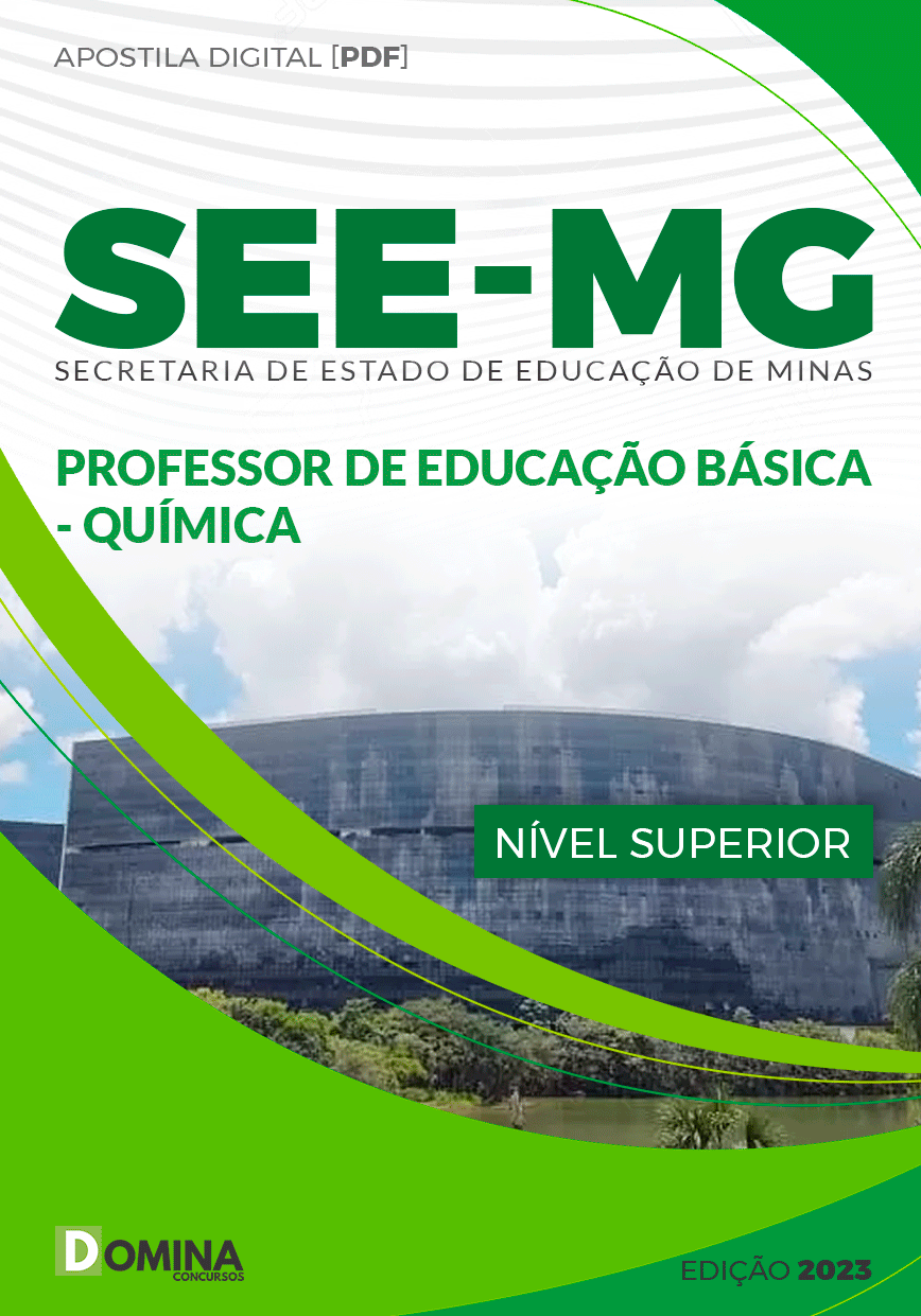 Apostila SEE MG 2023 Professor Educação Básica Química